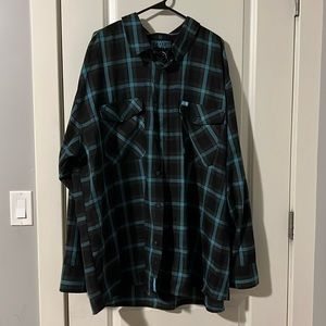 Dixxon flannel 5xl union square long sleeve buttons